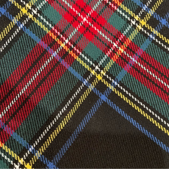 🆕 Dooney & Bourke Large Erica Hobo Shoulder Bag (Black)Tartan Plaid - Picture 5 of 7